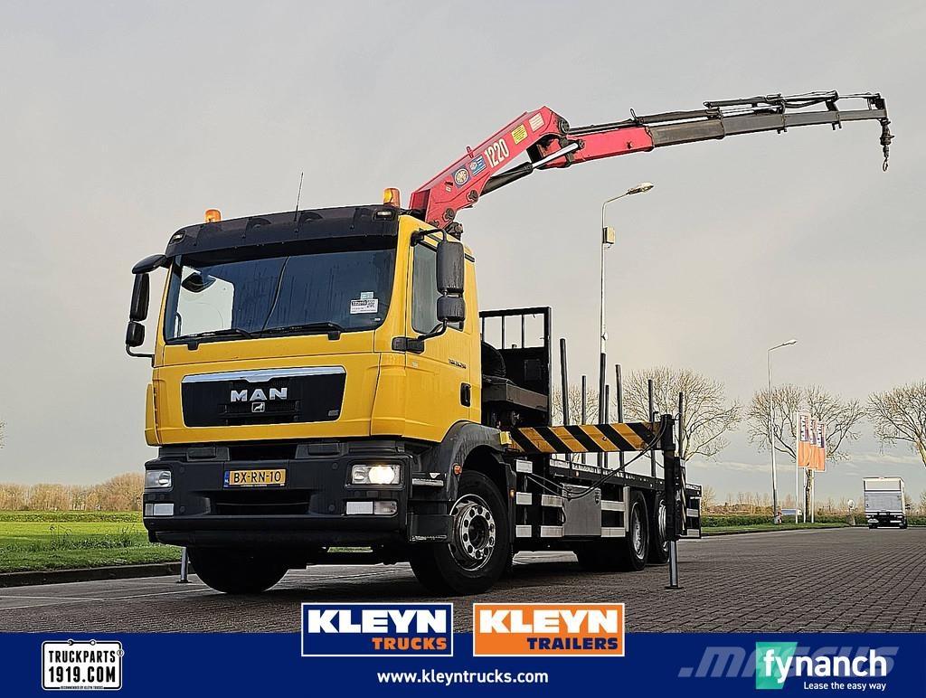 MAN 26.290 TGM Camion con sponde ribaltabili