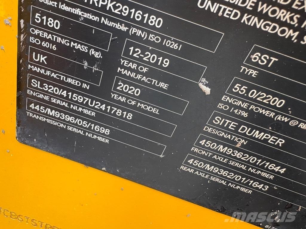 JCB 6 ST Mini dumper