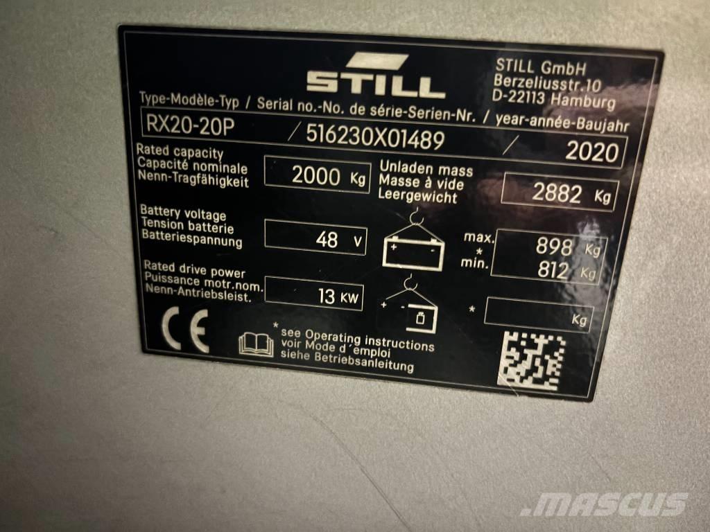 Still RX 20-20 P Carrelli elevatori elettrici
