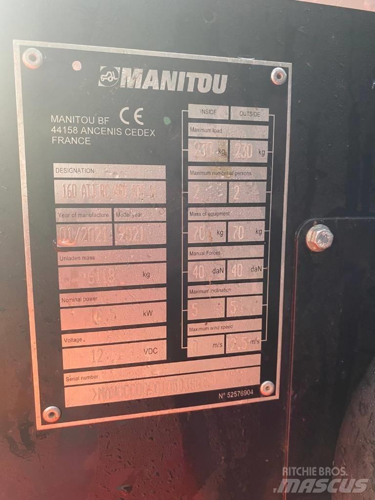 Manitou 160 ATJ Piattaforme a braccio articolato