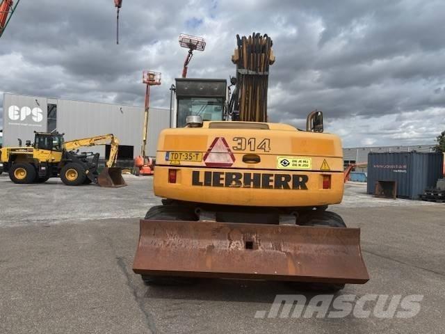 Liebherr A 314 Escavatori gommati