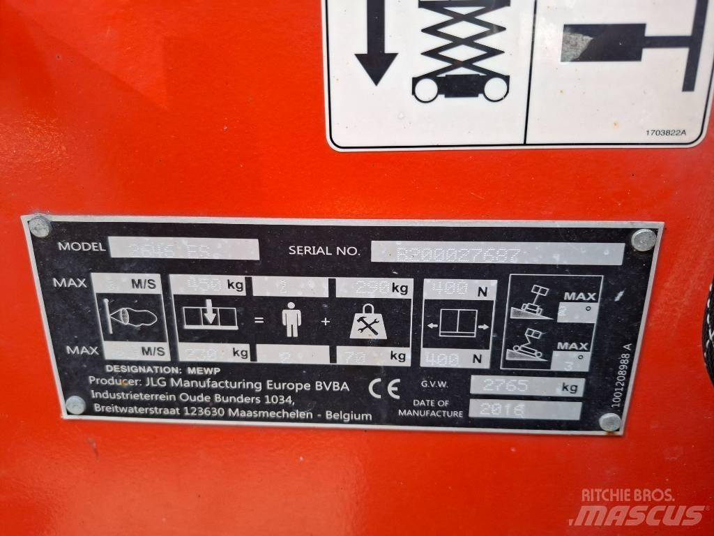 JLG 2646 ES Piattaforme a pantografo