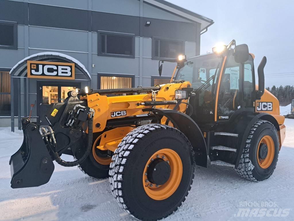 JCB TM 420C SV Pale gommate telescopiche