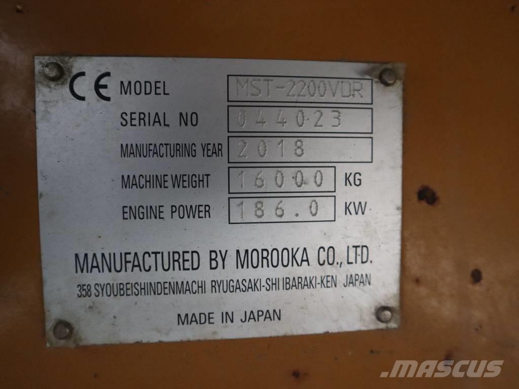 Morooka MST 2200 VDR Dumper cingolati