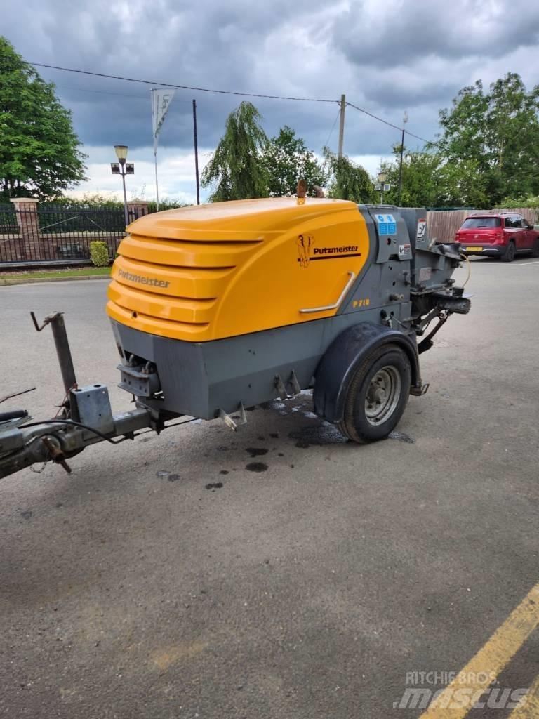 Putzmeister P 718 Pompe per sottofondi
