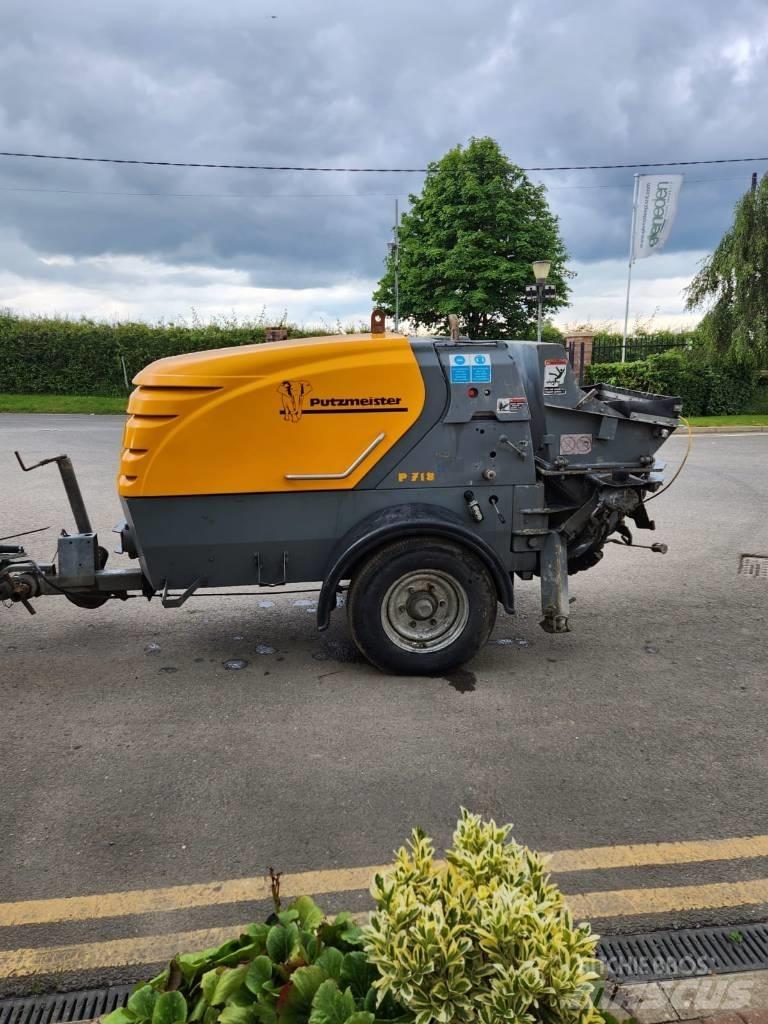 Putzmeister P 718 Pompe per sottofondi