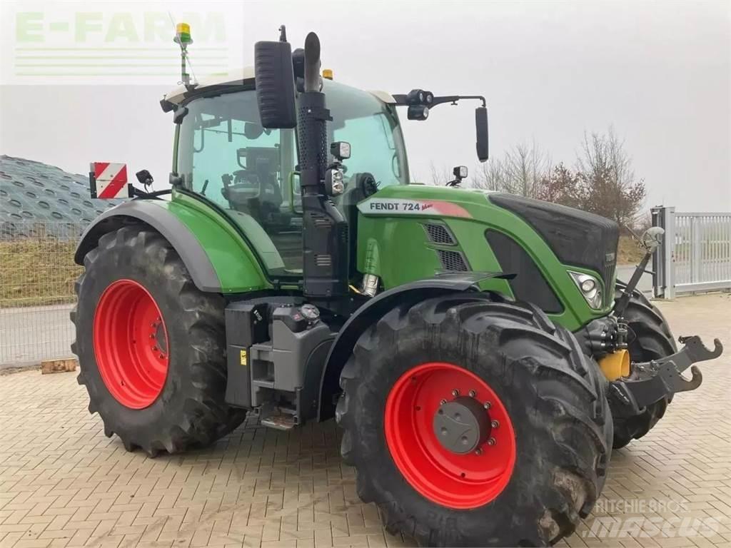 Fendt 724 s4 profi+ Trattori
