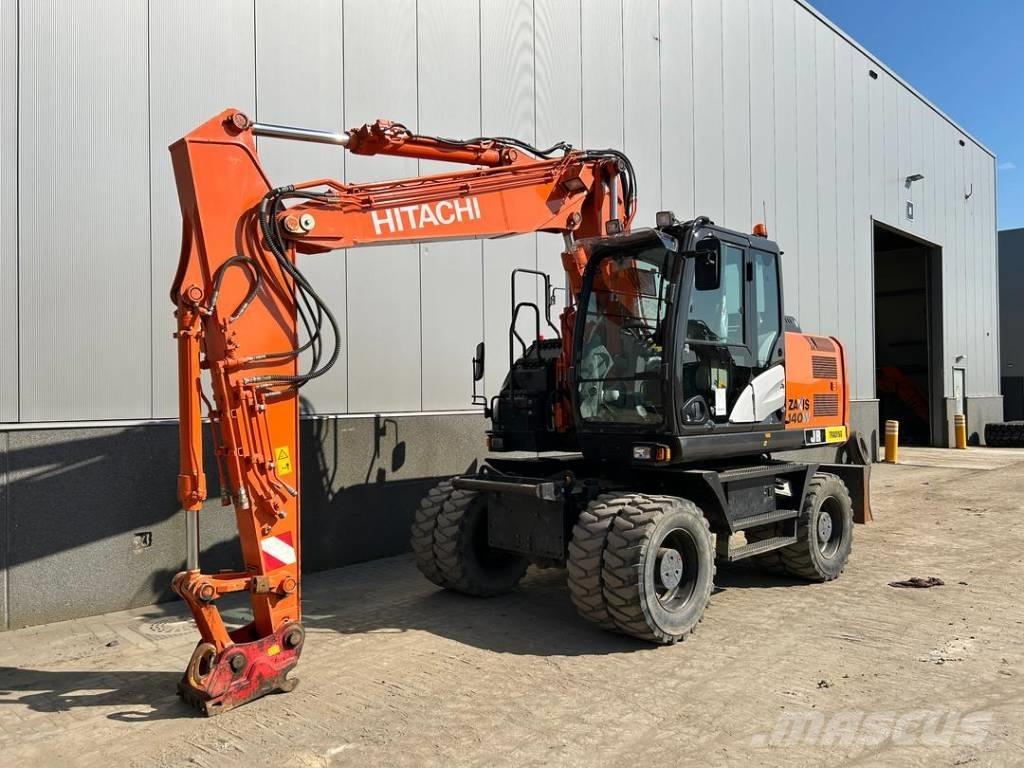 Hitachi ZX 140 W-5B Escavatori gommati