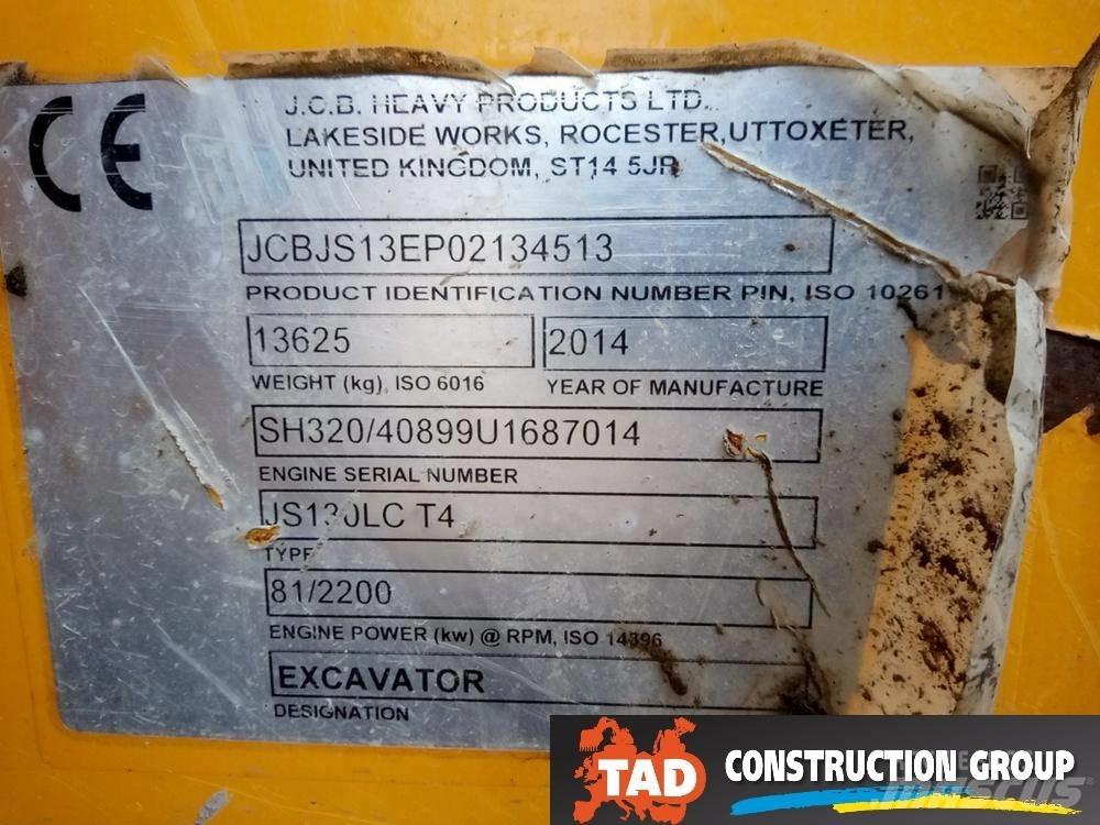 JCB JS 130 LC Escavatori cingolati