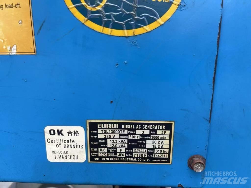 Yanmar 12KVA Generatori diesel