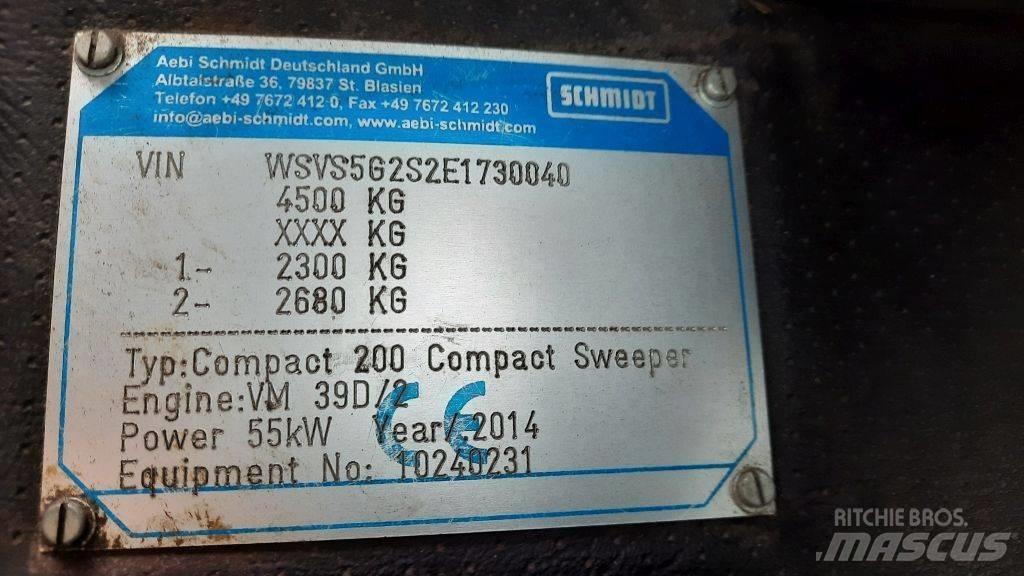 Schmidt Swingo 200 Spazzatrici