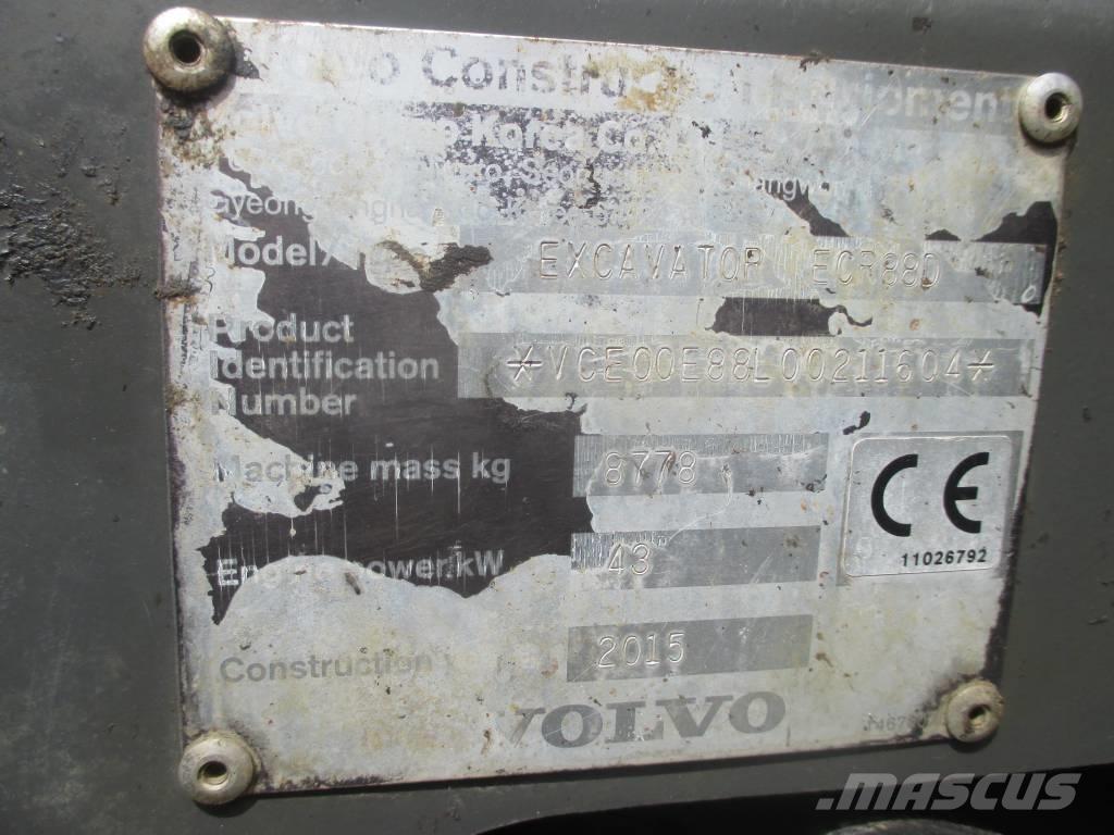 Volvo ECR 88 D Escavatori medi 7t - 12t