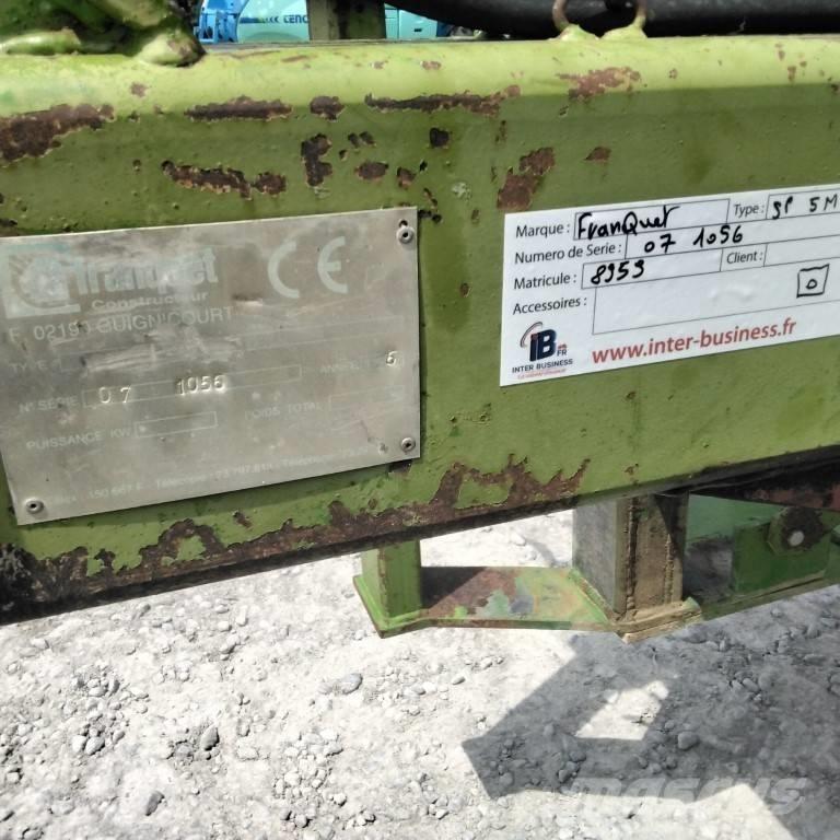 Franquet SP Altre macchine e accessori per l'aratura