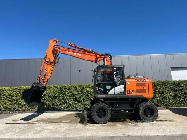 Hitachi 140W-5B Escavatori gommati