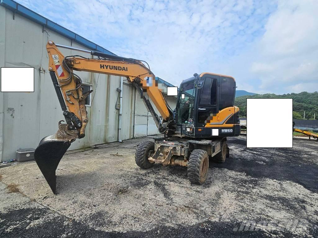 Hyundai HW60 Escavatori gommati
