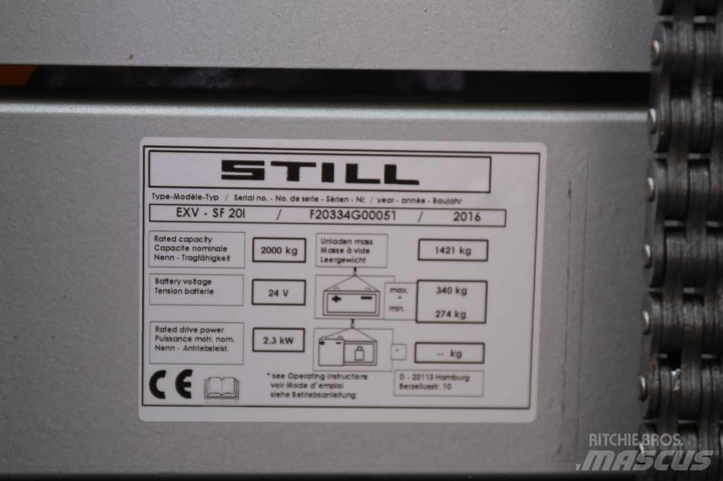 Still EXV-SF20I Transpallet uomo a terra