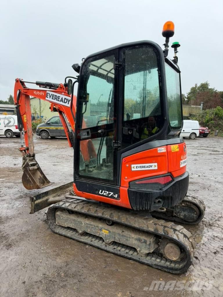 Kubota U 27-4 Miniescavatori