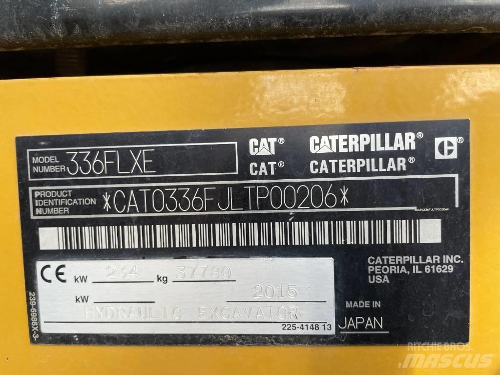 CAT 336 FLXE Escavatori cingolati