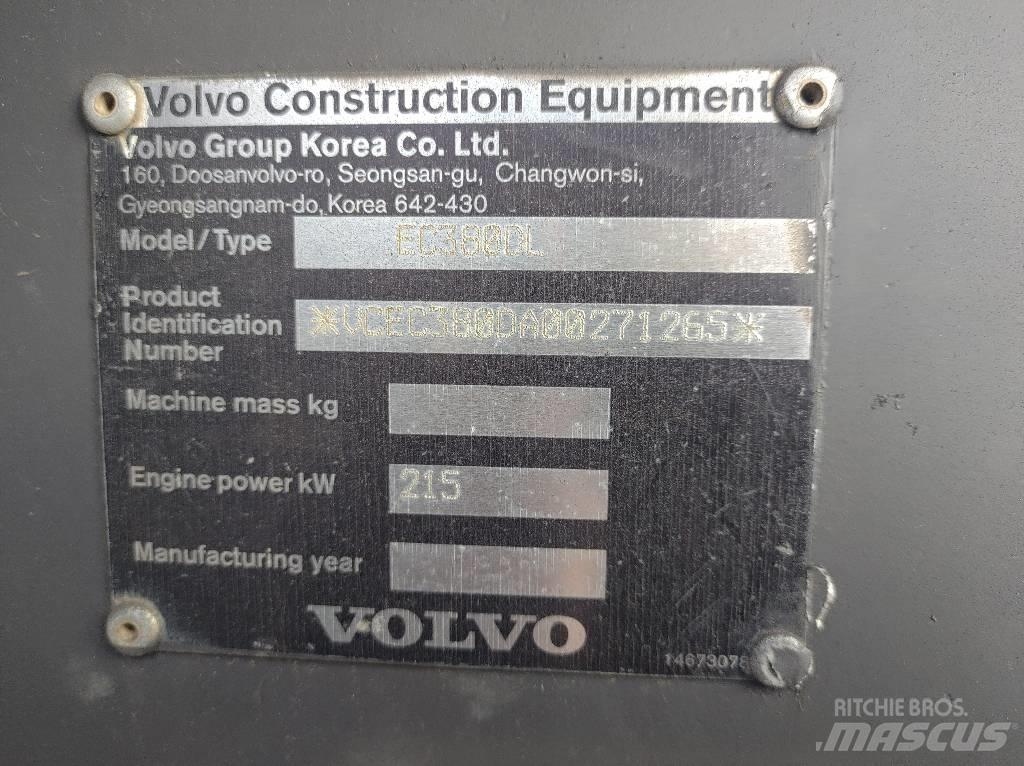 Volvo EC380DL Escavatori cingolati
