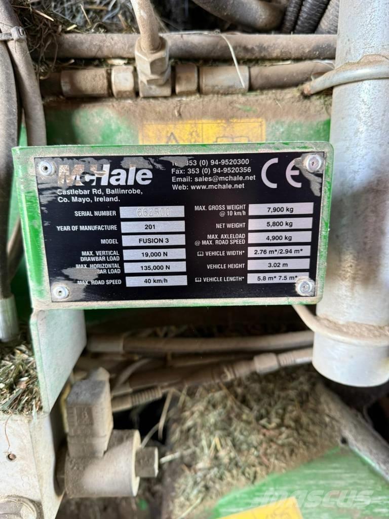 McHale Fusion 3 Plus Rotopresse