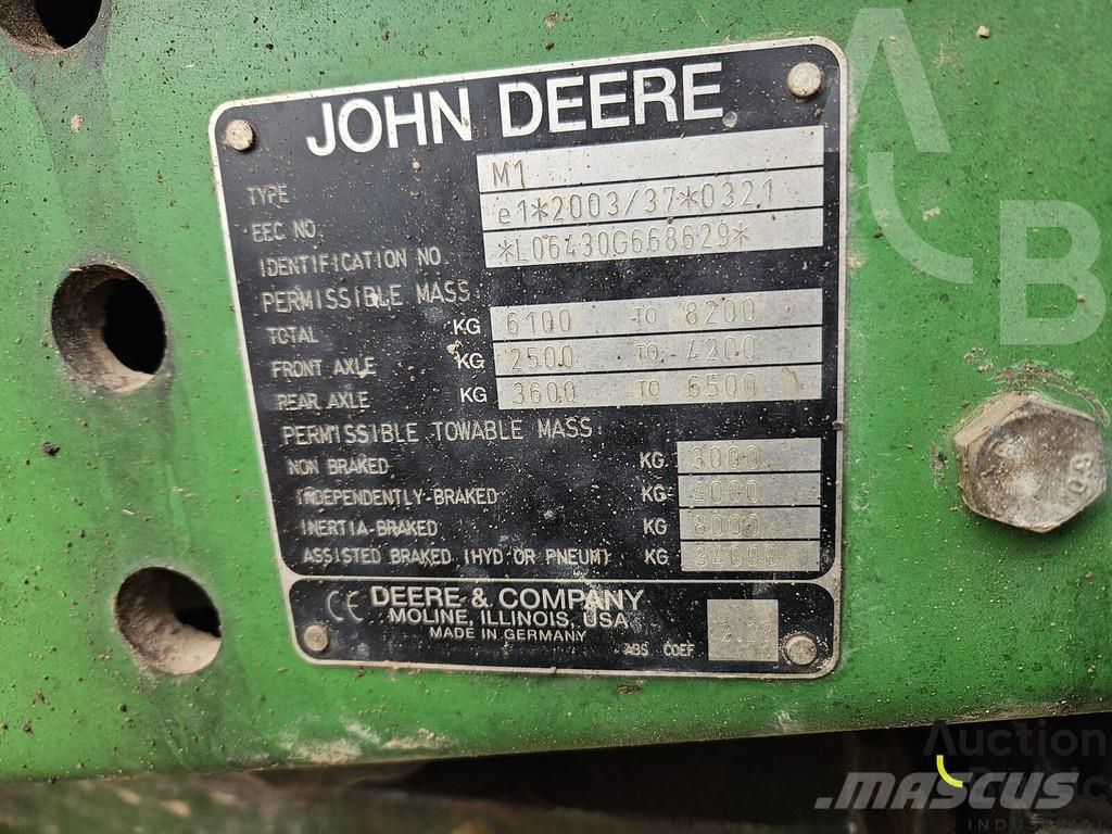 John Deere 6430 Trattori
