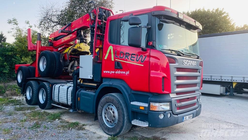 Scania R500 Camion trasporto legname