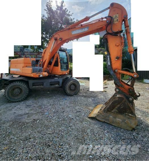 Doosan DX 140 W Escavatori gommati