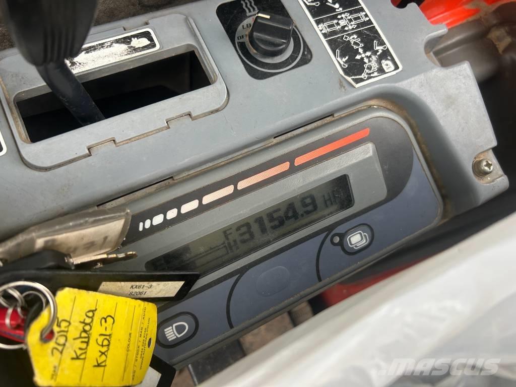 Kubota KX61-3 Miniescavatori