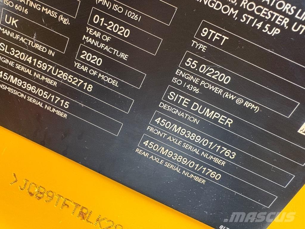 JCB 9TFT Mini dumper