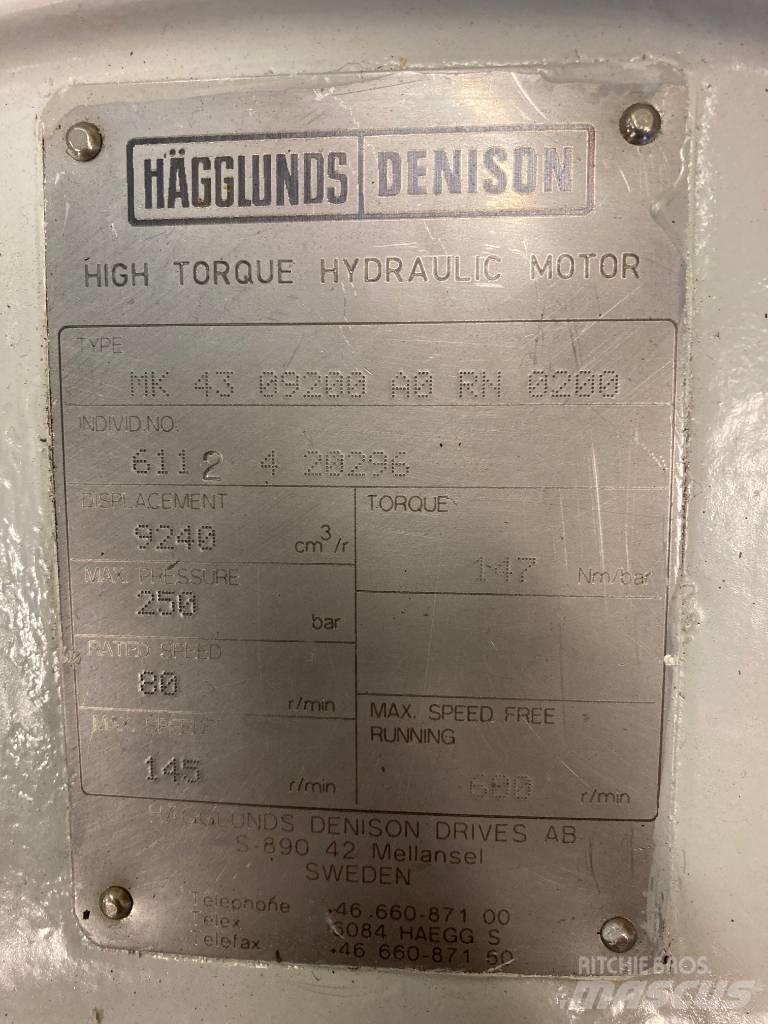  Hagglunds MK43 Componenti idrauliche