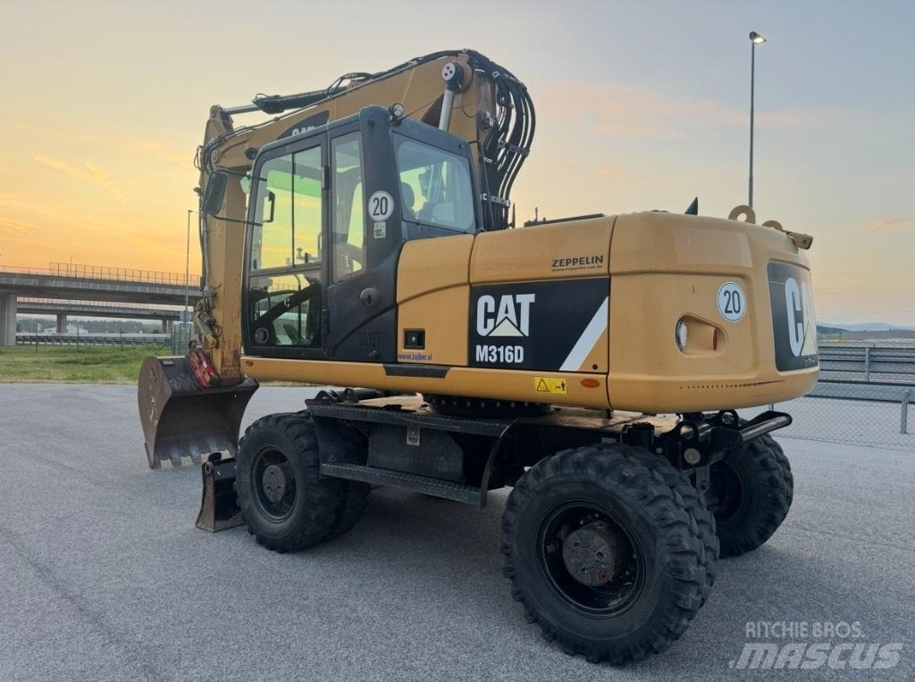 CAT M 316 D Escavatori gommati