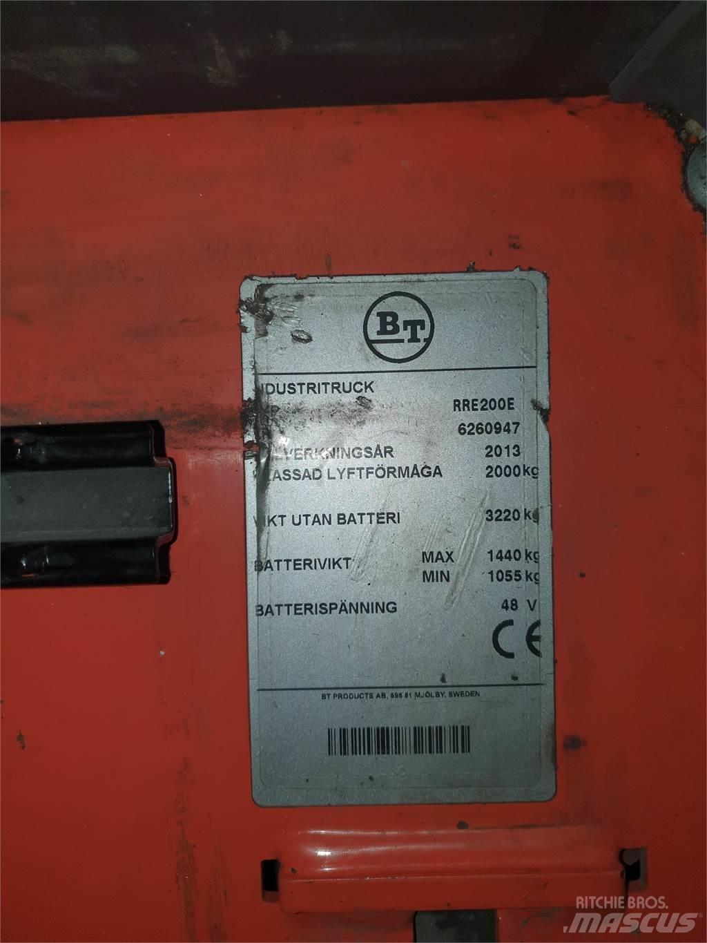 BT RRE200E Carrello retrattile