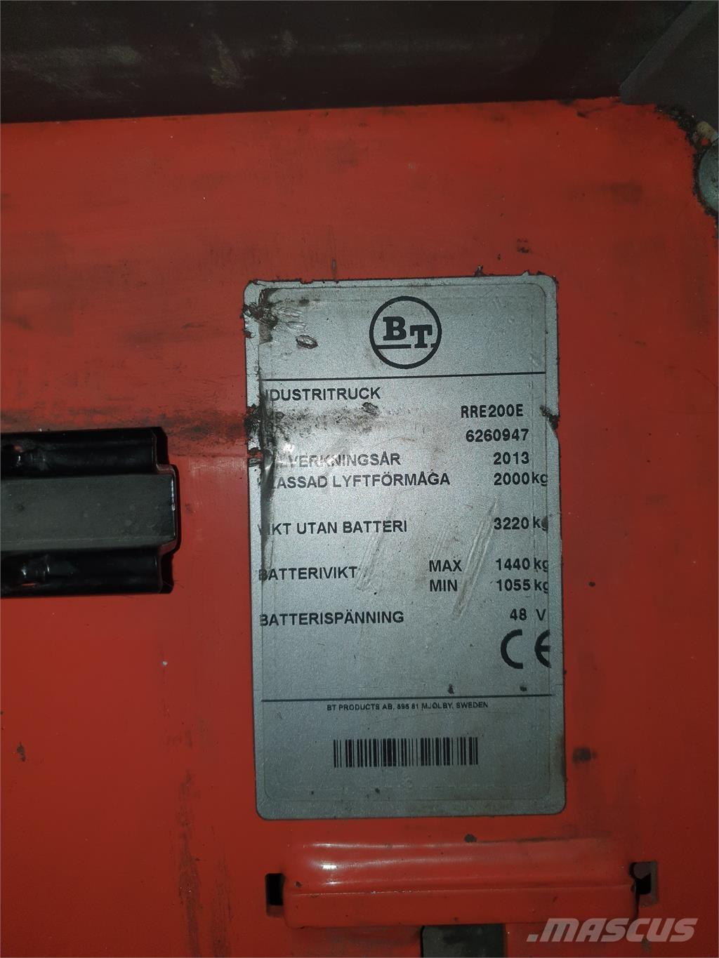 BT RRE200E Carrello retrattile