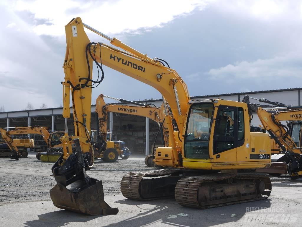 Hyundai R 140 LC-7 Escavatori cingolati