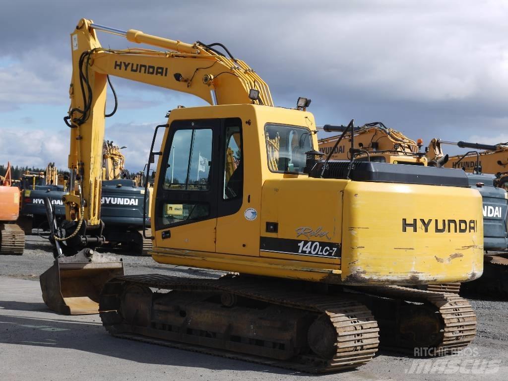 Hyundai R 140 LC-7 Escavatori cingolati