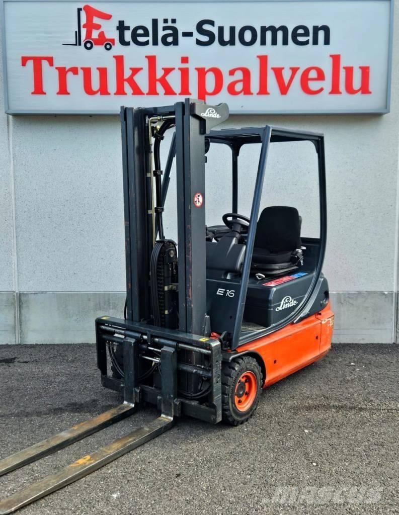 Linde E 16 C-02 Carrelli elevatori elettrici