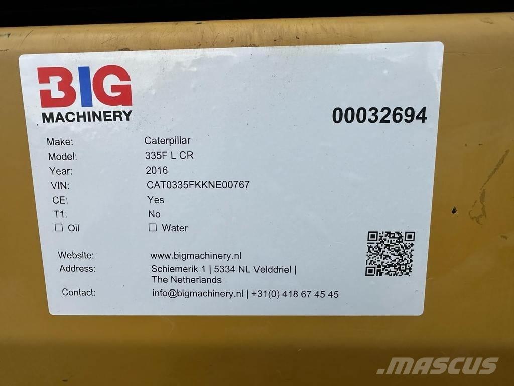 CAT 335F L CR Escavatori cingolati