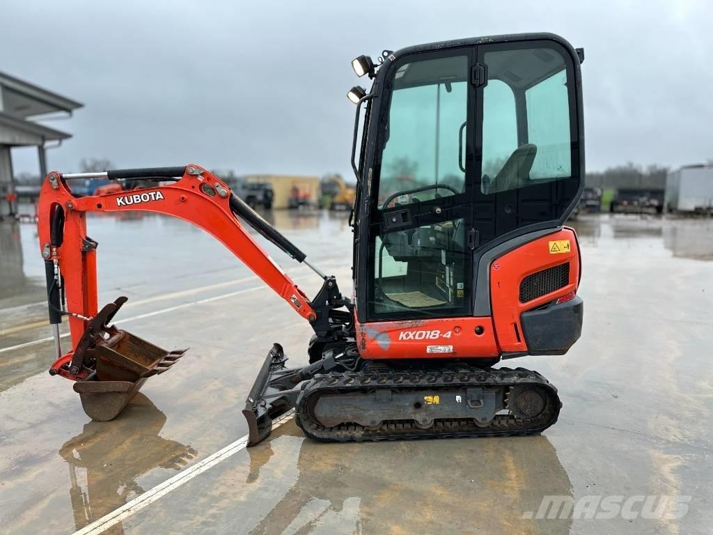 Kubota KX 018-4 Miniescavatori