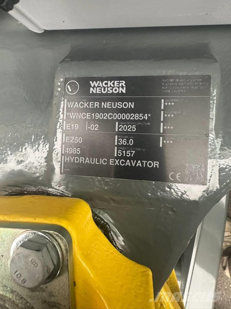 Wacker Neuson EZ 50 Miniescavatori