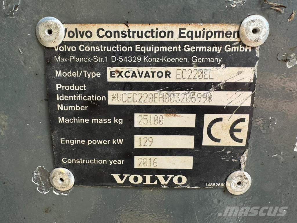 Volvo EC220EL Escavatori cingolati