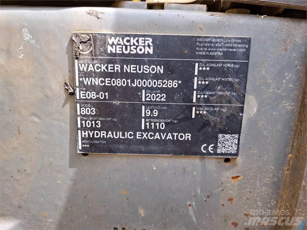 Wacker Neuson 803 Escavatori cingolati