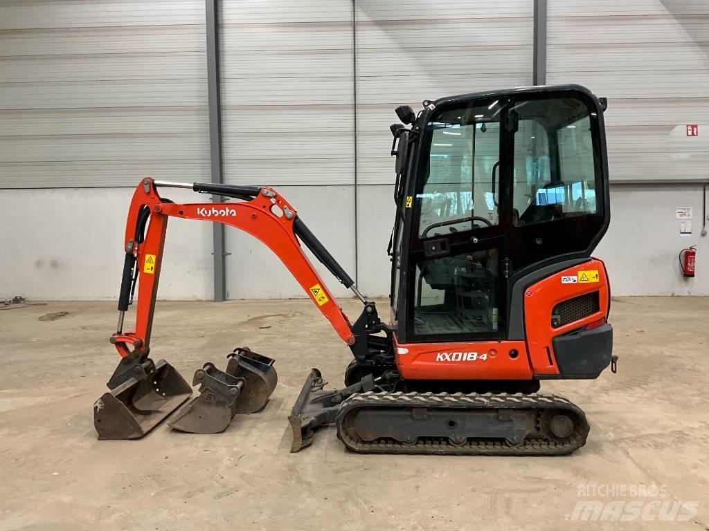 Kubota KX 018-4 Miniescavatori