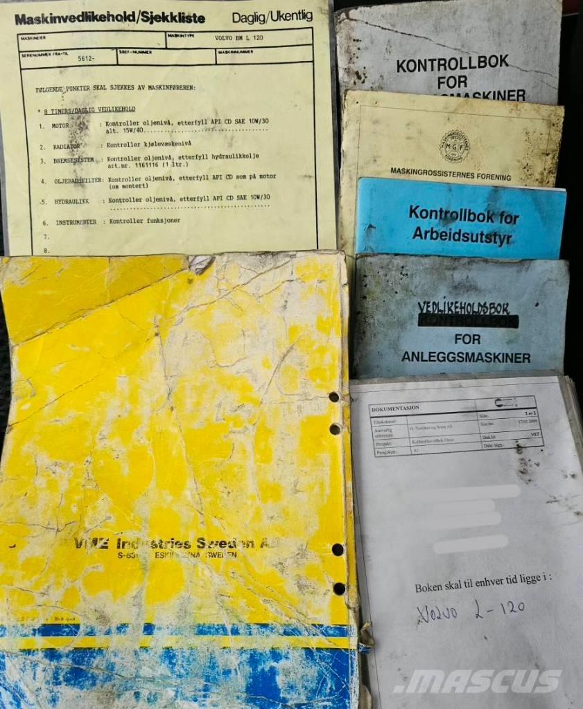 Volvo L 120 Pale gommate