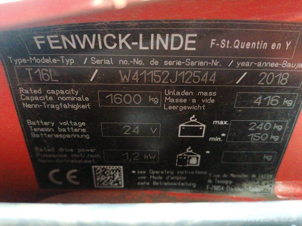 Linde T16L Transpallet manuale