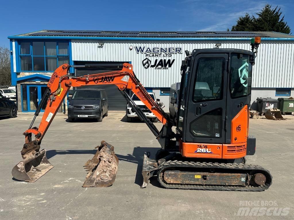 Hitachi ZX 26 U-6 Miniescavatori