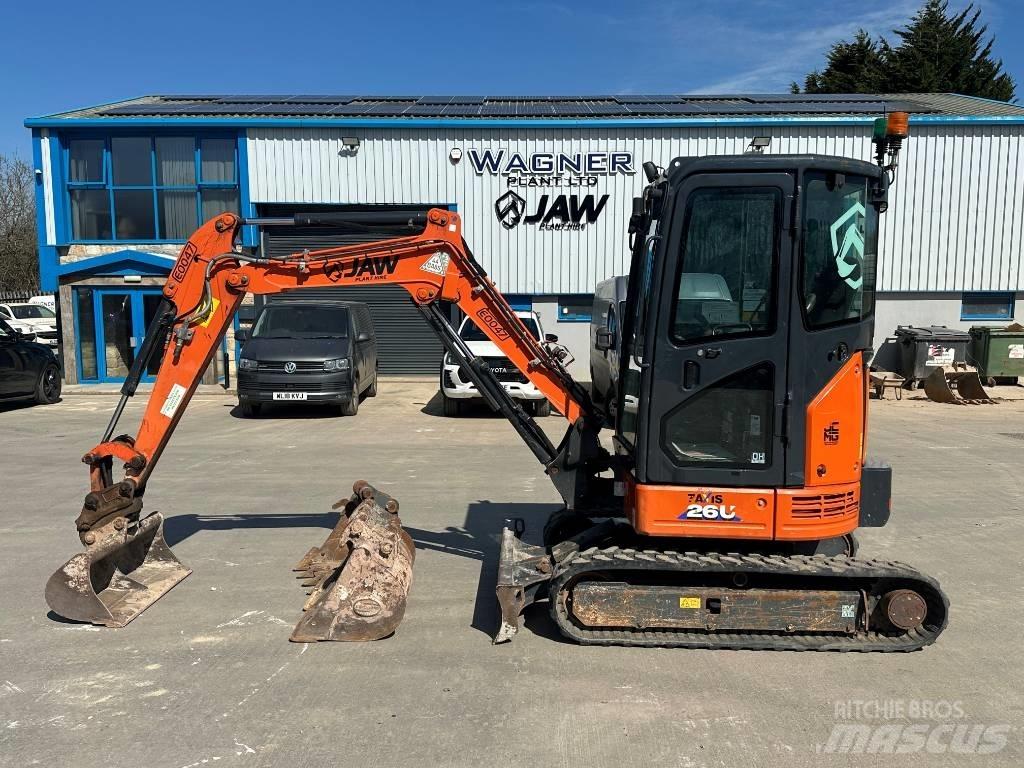 Hitachi ZX 26 U-6 Miniescavatori