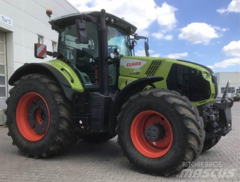 CLAAS AXION 870 Trattori