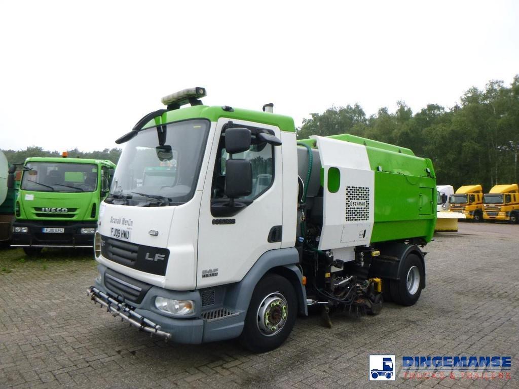 DAF LF 45.180 Autocarro spazzatrice