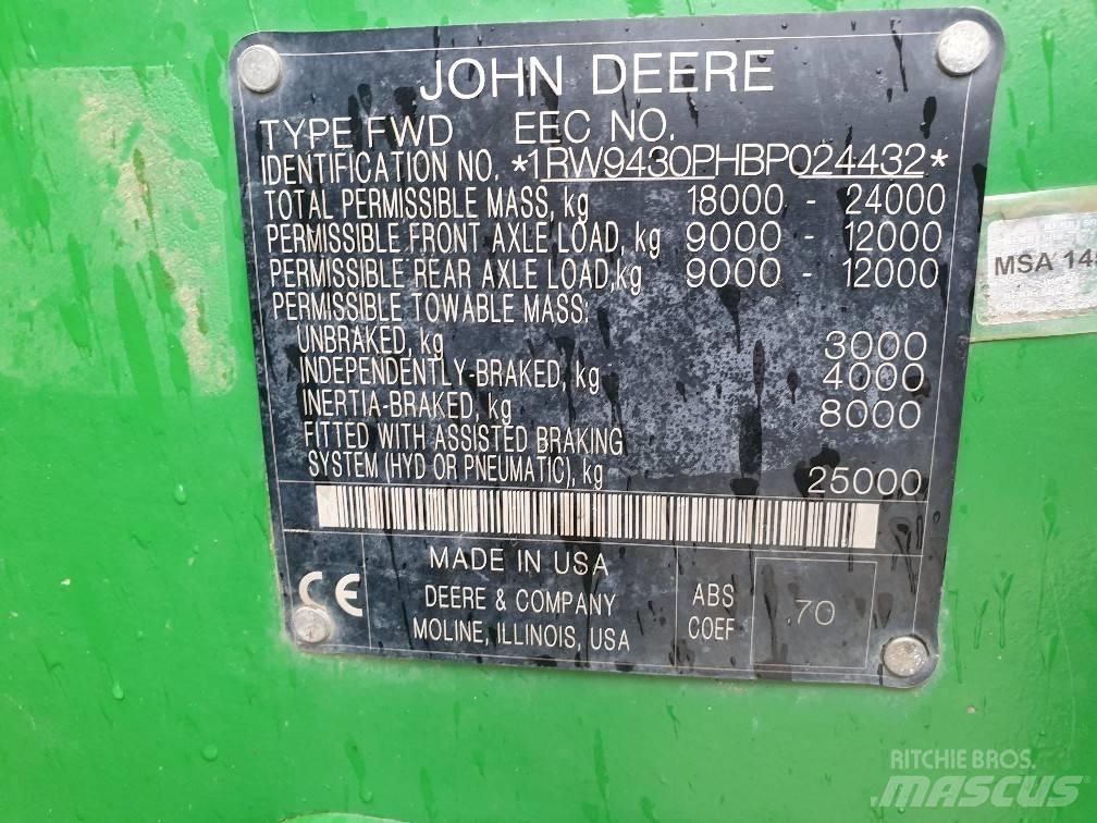 John Deere 9430 Trattori