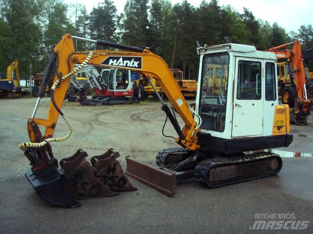 Hanix N 350-2 Miniescavatori